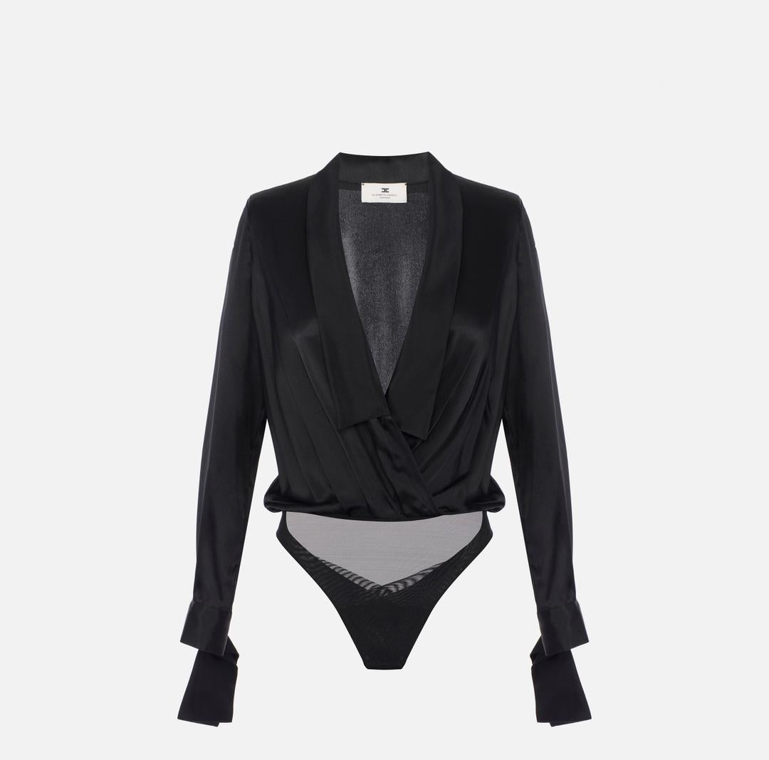 Body in raso CB00757E2 110 ELISABETTA FRANCHI 