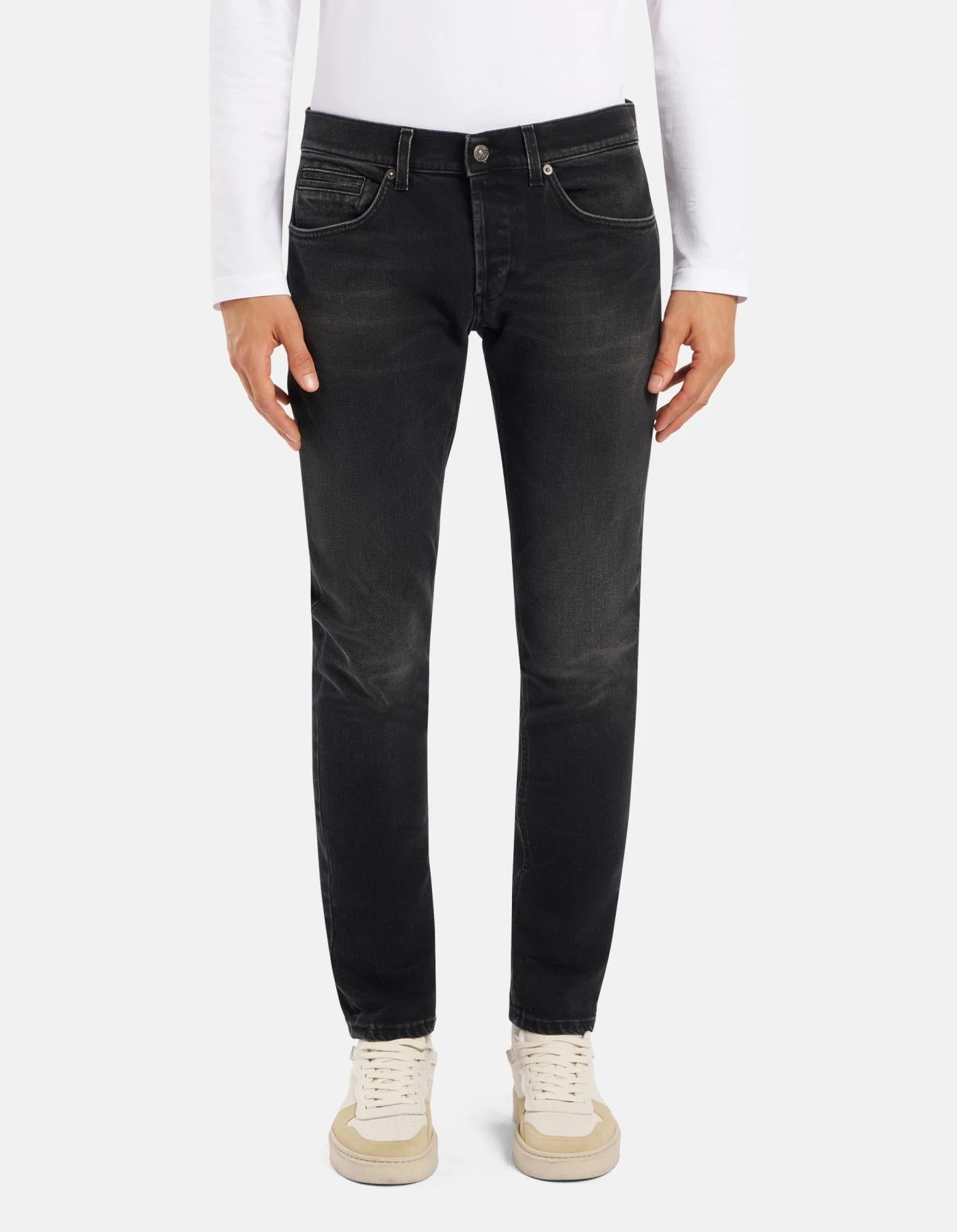 Jeans George skinny in denim stretch<BR/> UP232DS0369LM3 999 DONDUP 