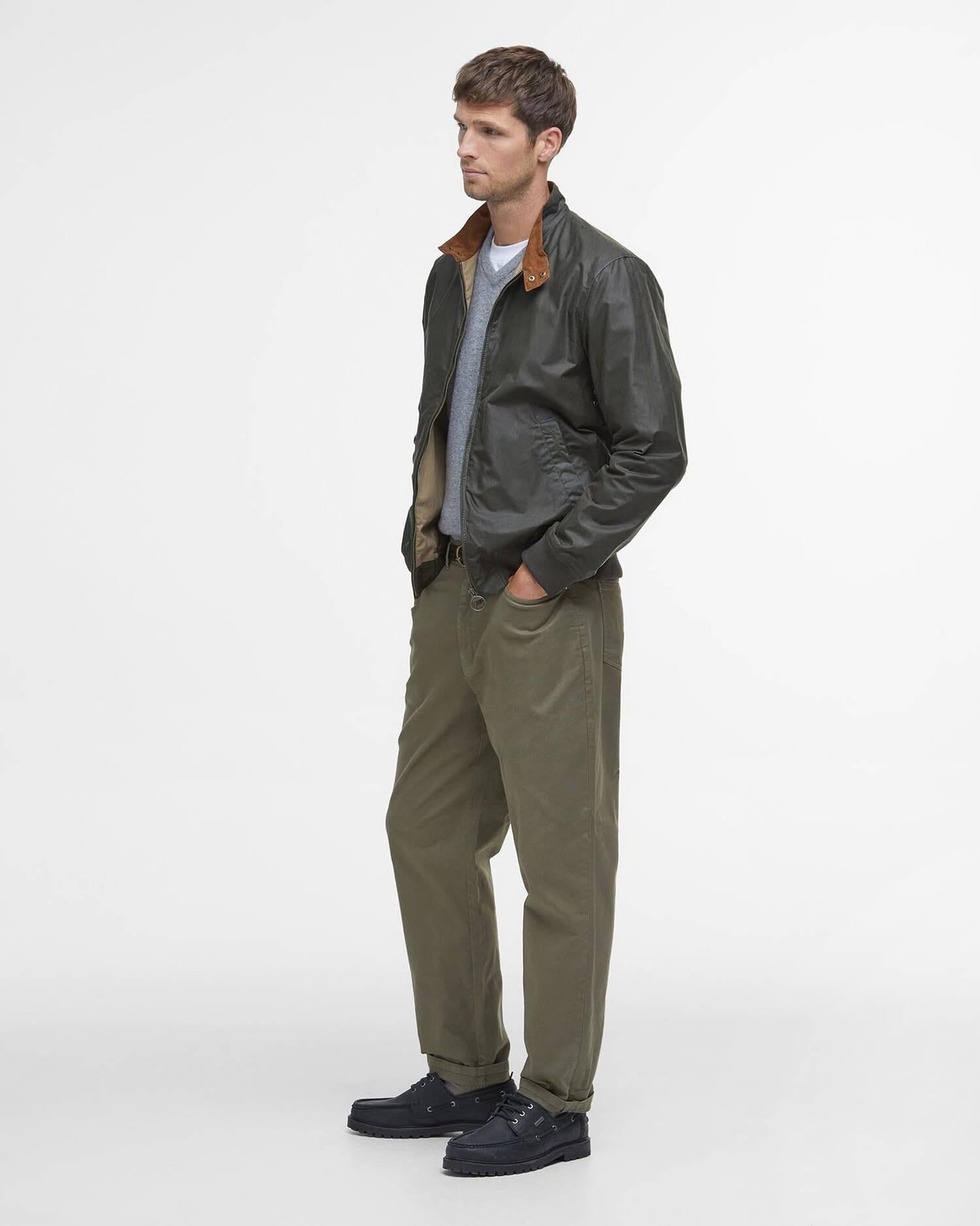 Giacca cerata leggera Royston<BR/> MWX1350MWX OL51 BARBOUR 