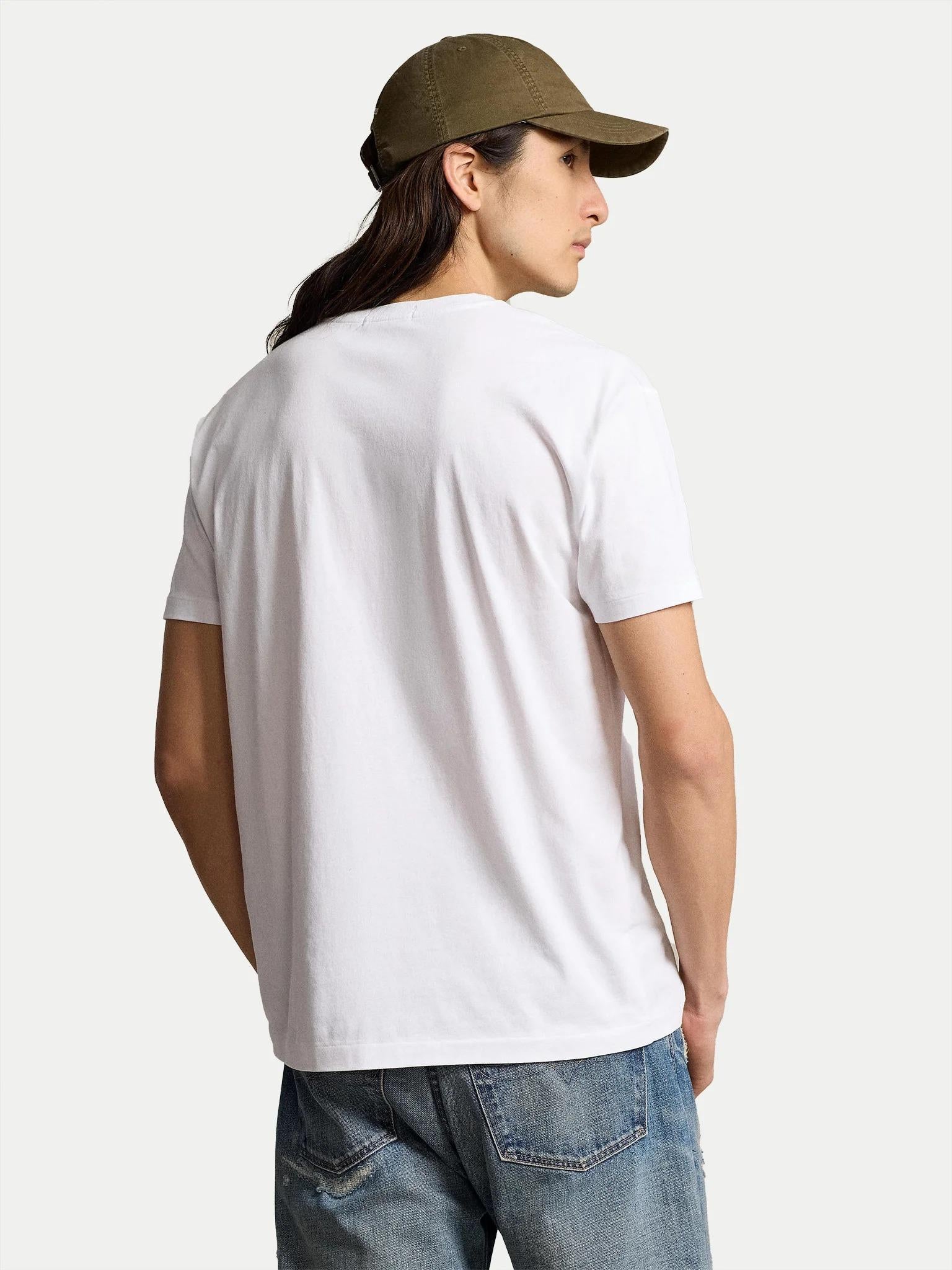 T-shirt uomo con stampa Polo Bear  sul davanti.