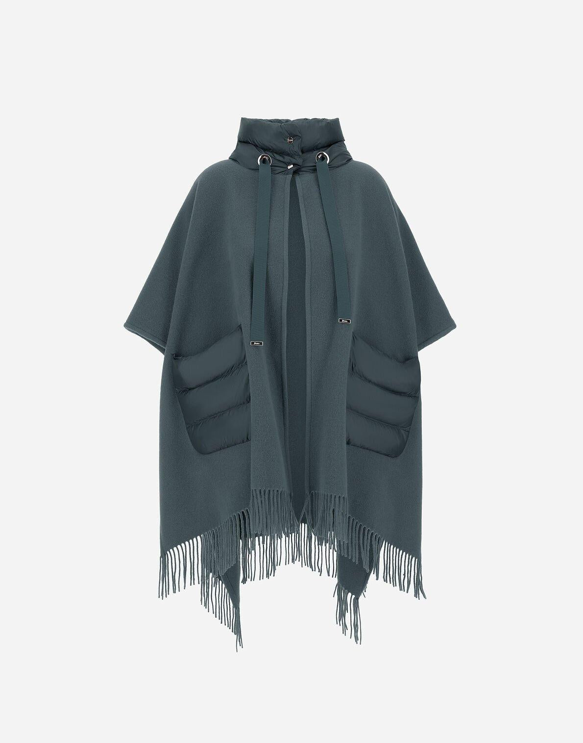 PONCHO RESORT IN WARMY E NYLON ULTRALIGHT GC00066DR33395 9123 HERNO 