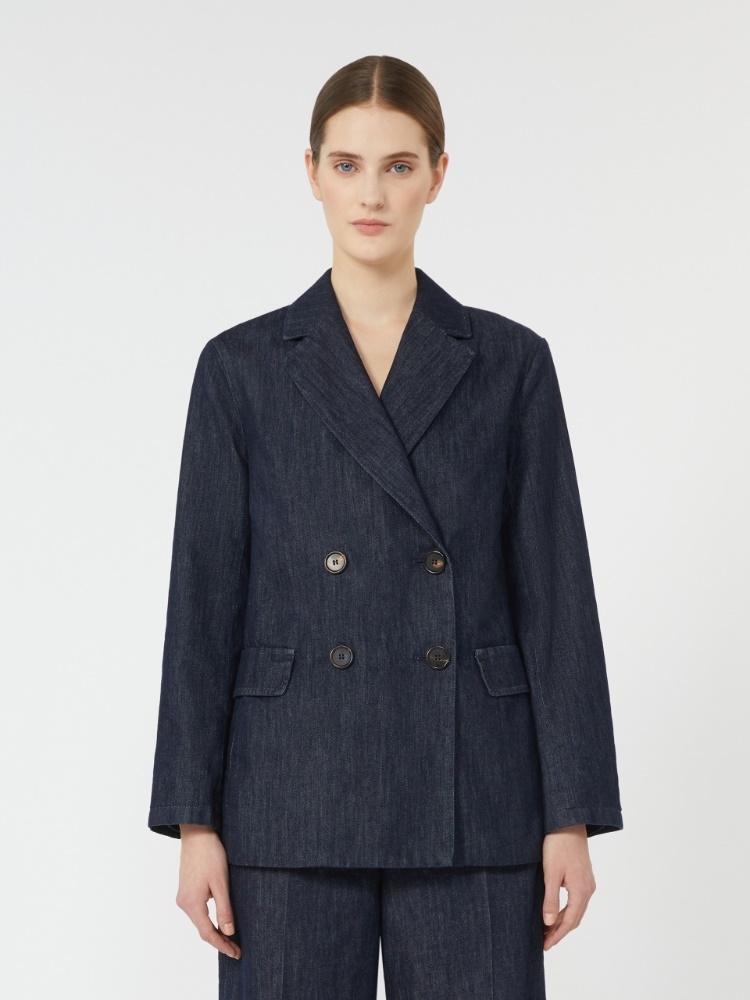 Blazer doppiopetto in denim<BR/> SARA 001 S MAX MARA 