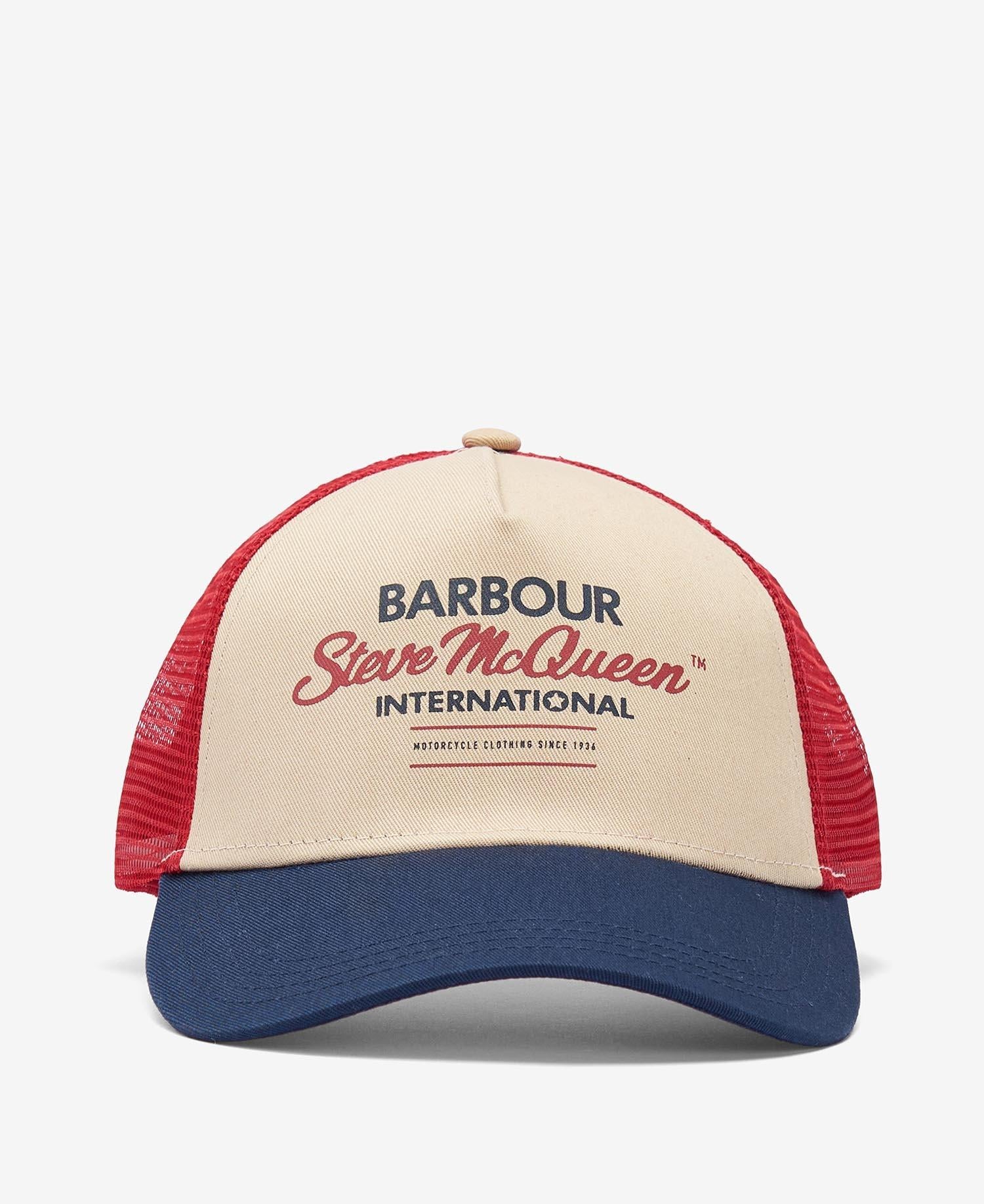 Steve McQueen Trucker Cap<BR/> MHA0478 NY15 BARBOUR 