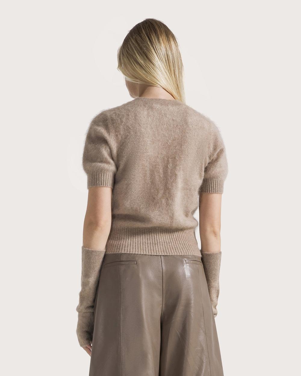 Maglia mezza manica in cashmere MT3894900356 055 SEVENTY 