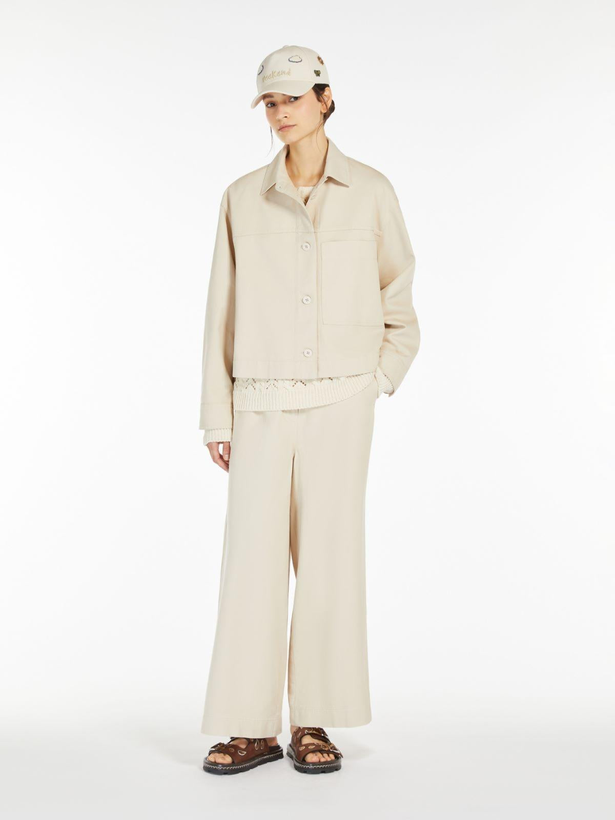 Giacca donna in canvas di cotone SALITA 001 WEEKEND 