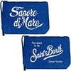Pochette Aline in spugna con motivo sapore di mare
