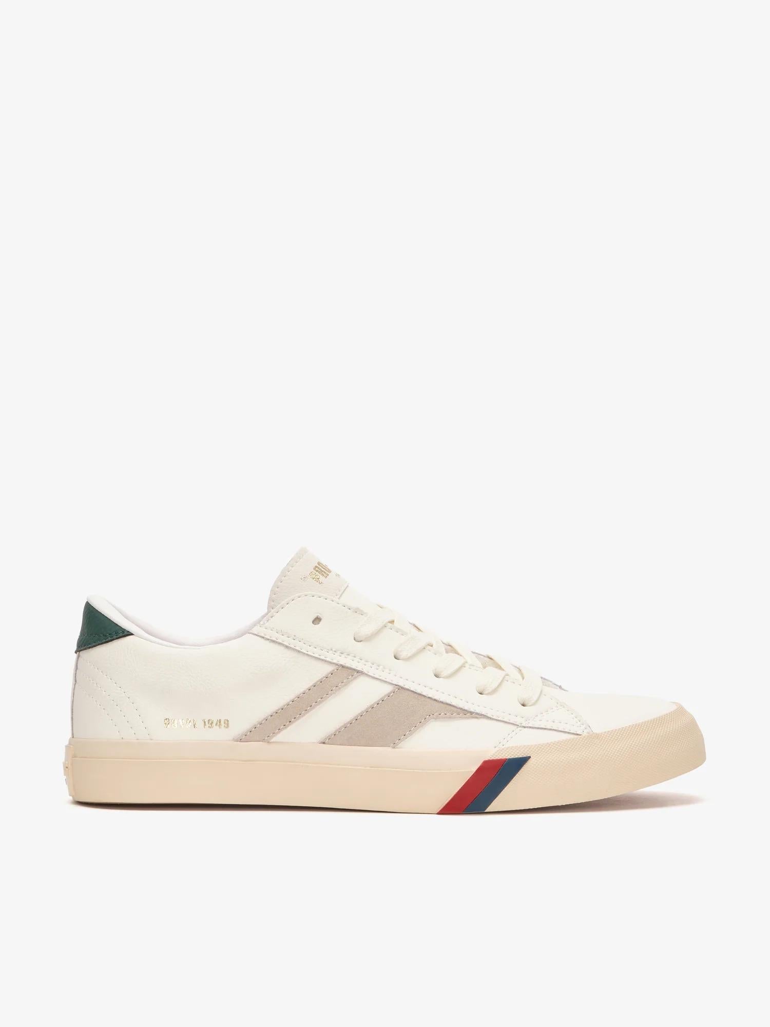 Royal Classic in pelle color crema e sabbia<BR/><BR/> RC226SLM WH00005 PRO-KEDS 