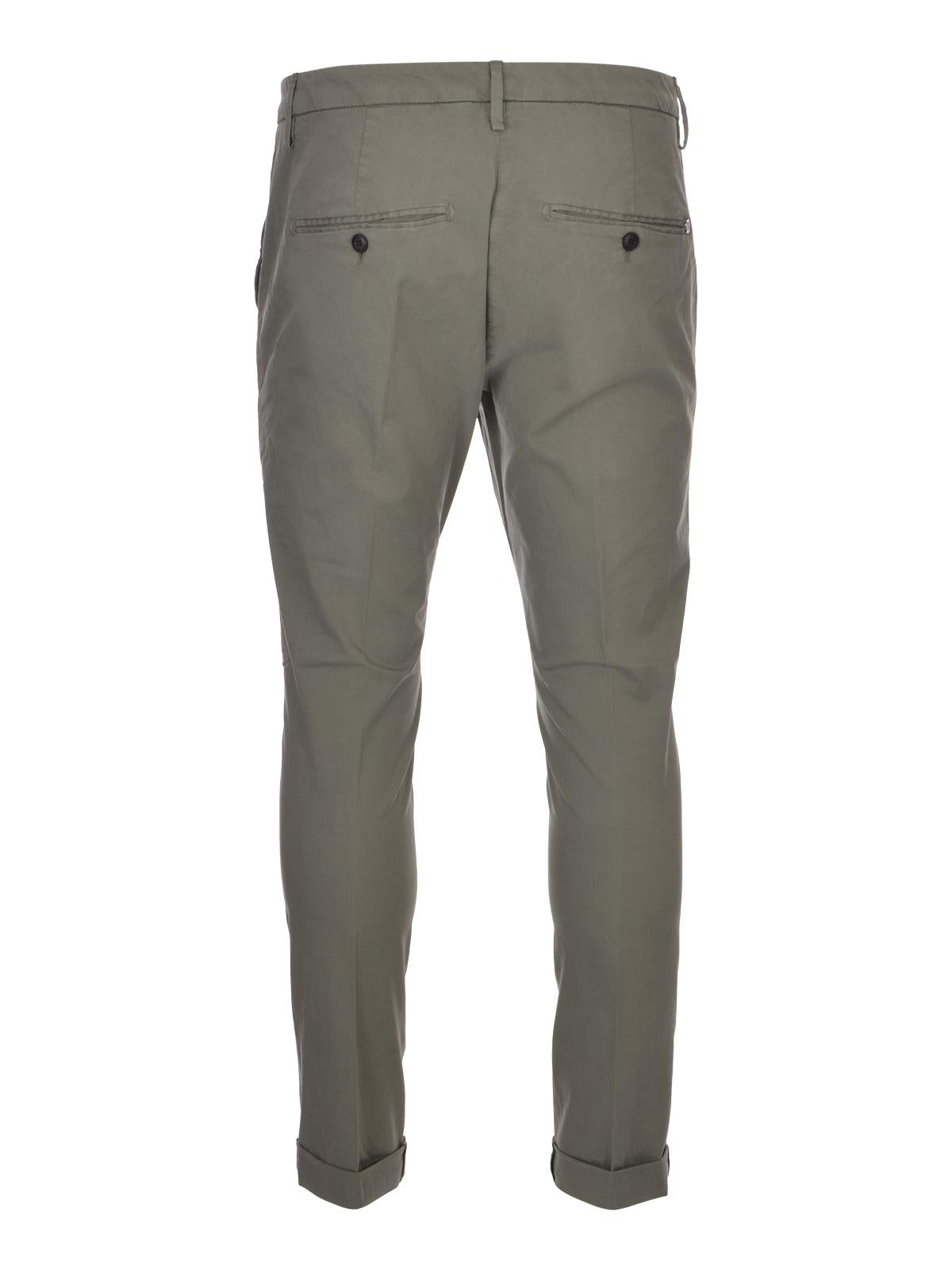 Pantaloni Gaubert slim in popeline leggero