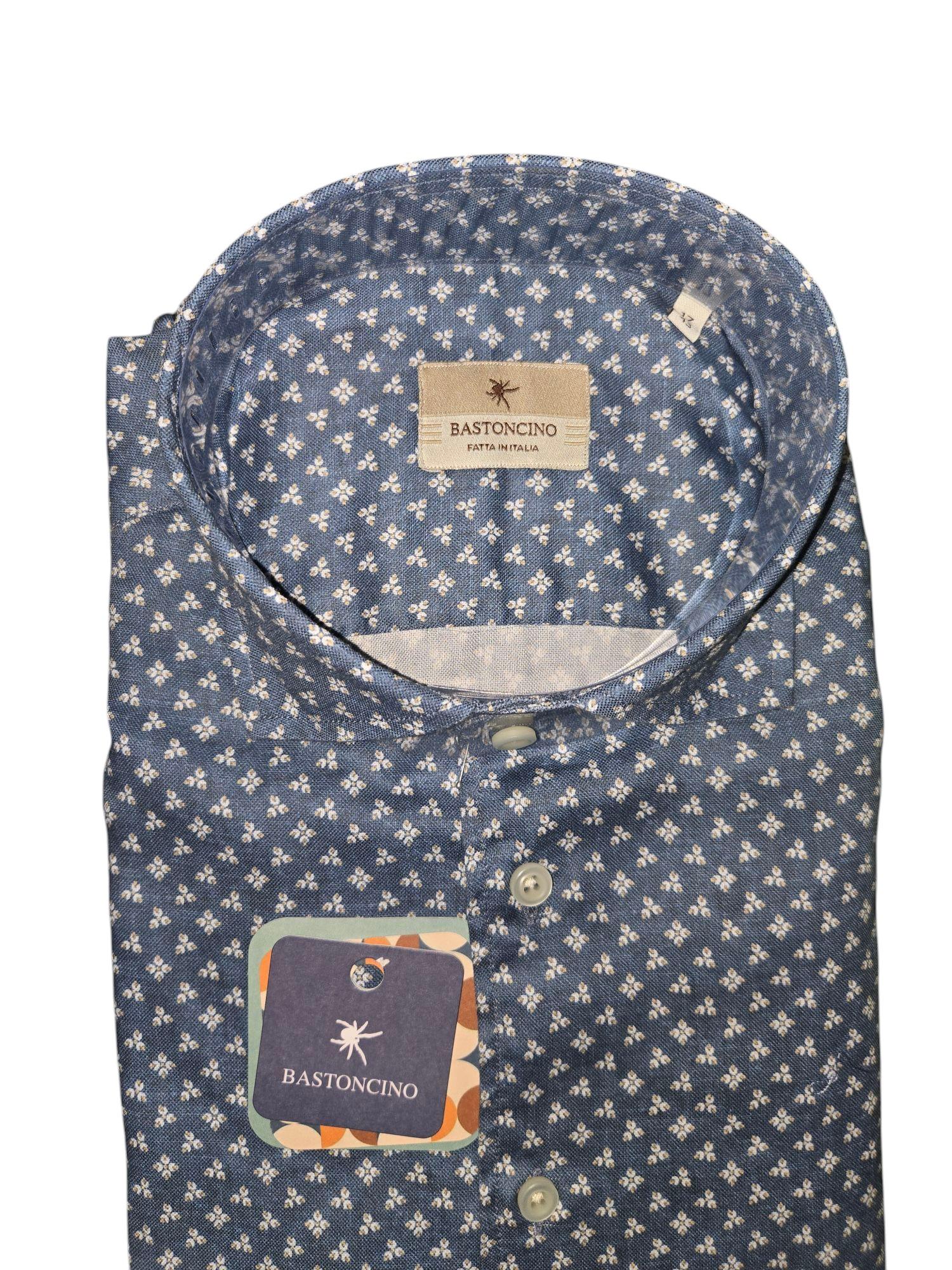 camicia uomo cotone fantasia