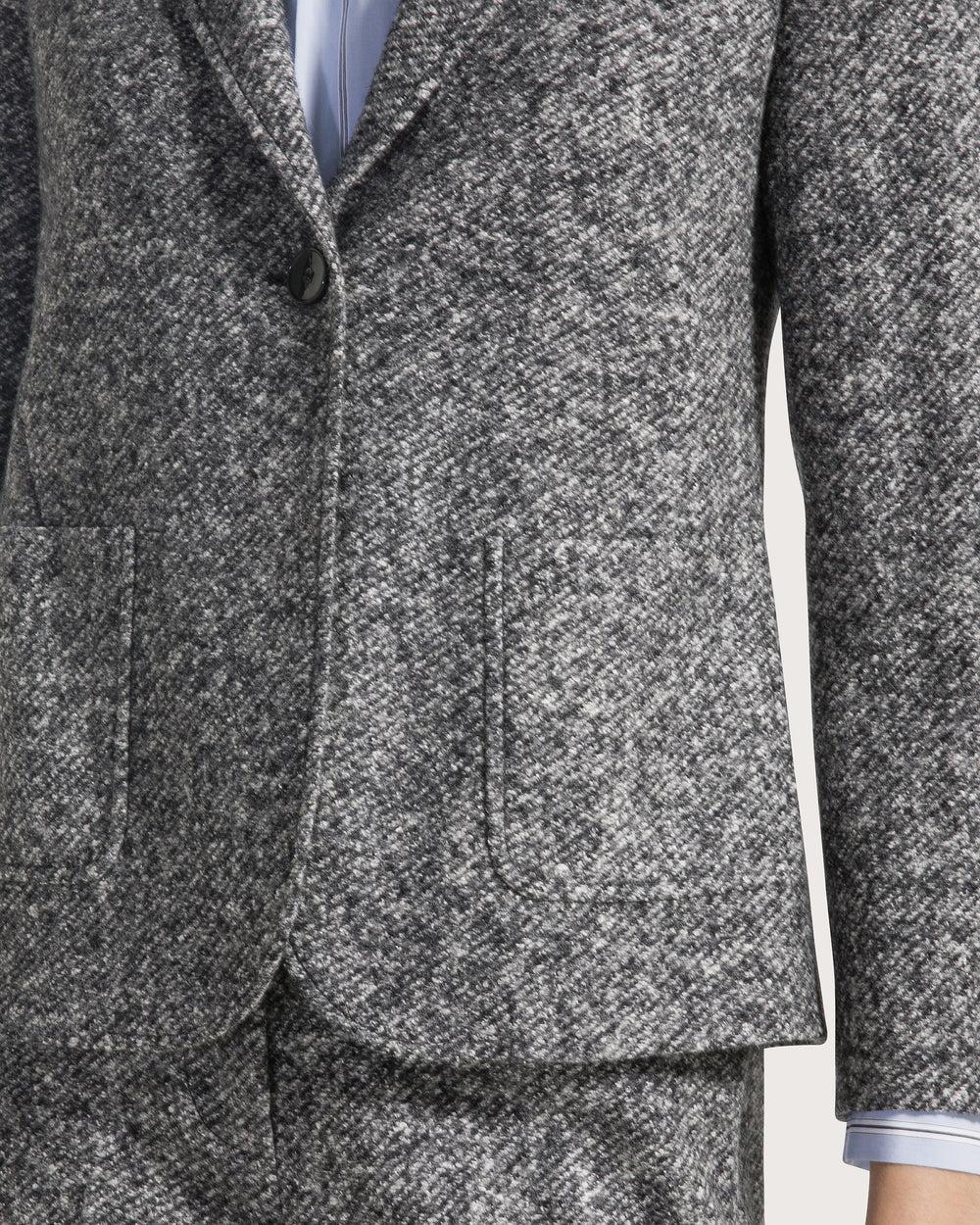 Giacca monopetto in misto lana<BR/> GI0781150981 952 SEVENTY 