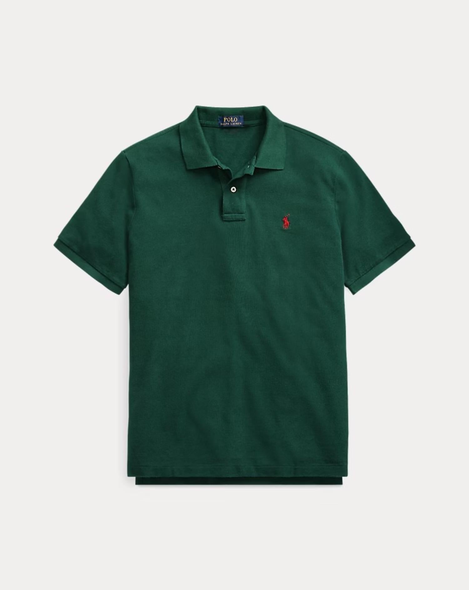 Polo uomo in cotone di piqué 710795080 018 RALPH LAUREN 
