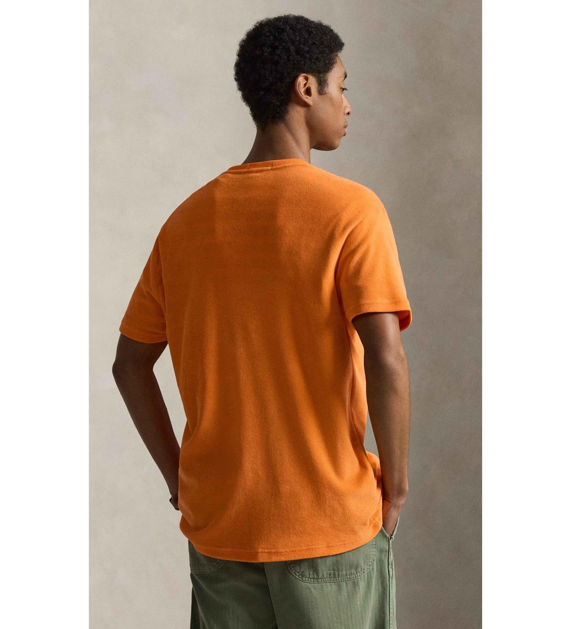 T-shirt uomo in spugna di cotone 710A12492 007 RALPH LAUREN 