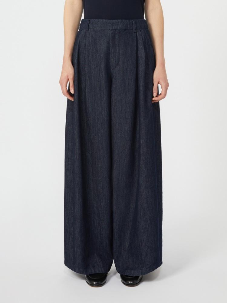 Pantalone in denim lavato<BR/> LUIS 001 S MAX MARA 
