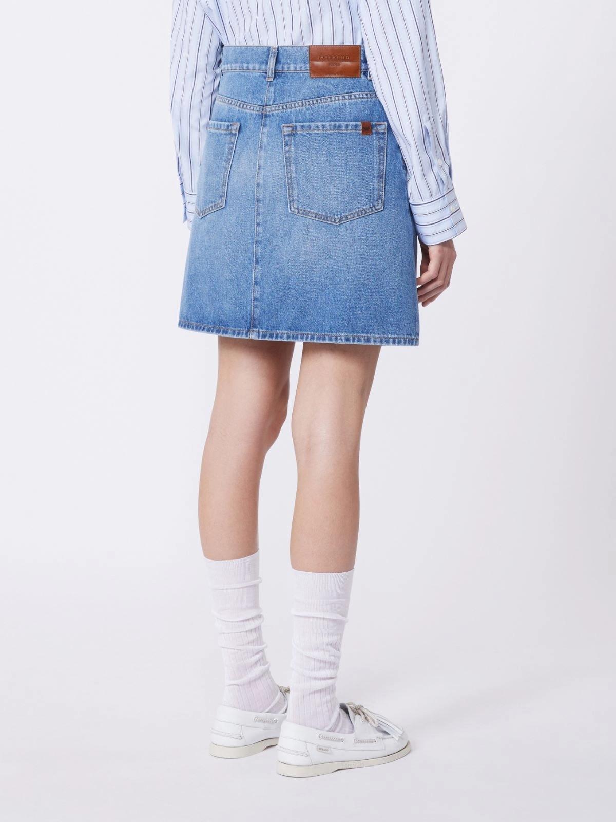WKDNATALE<BR/>Minigonna in denim autentico WKDNATALE 009 WEEKEND 