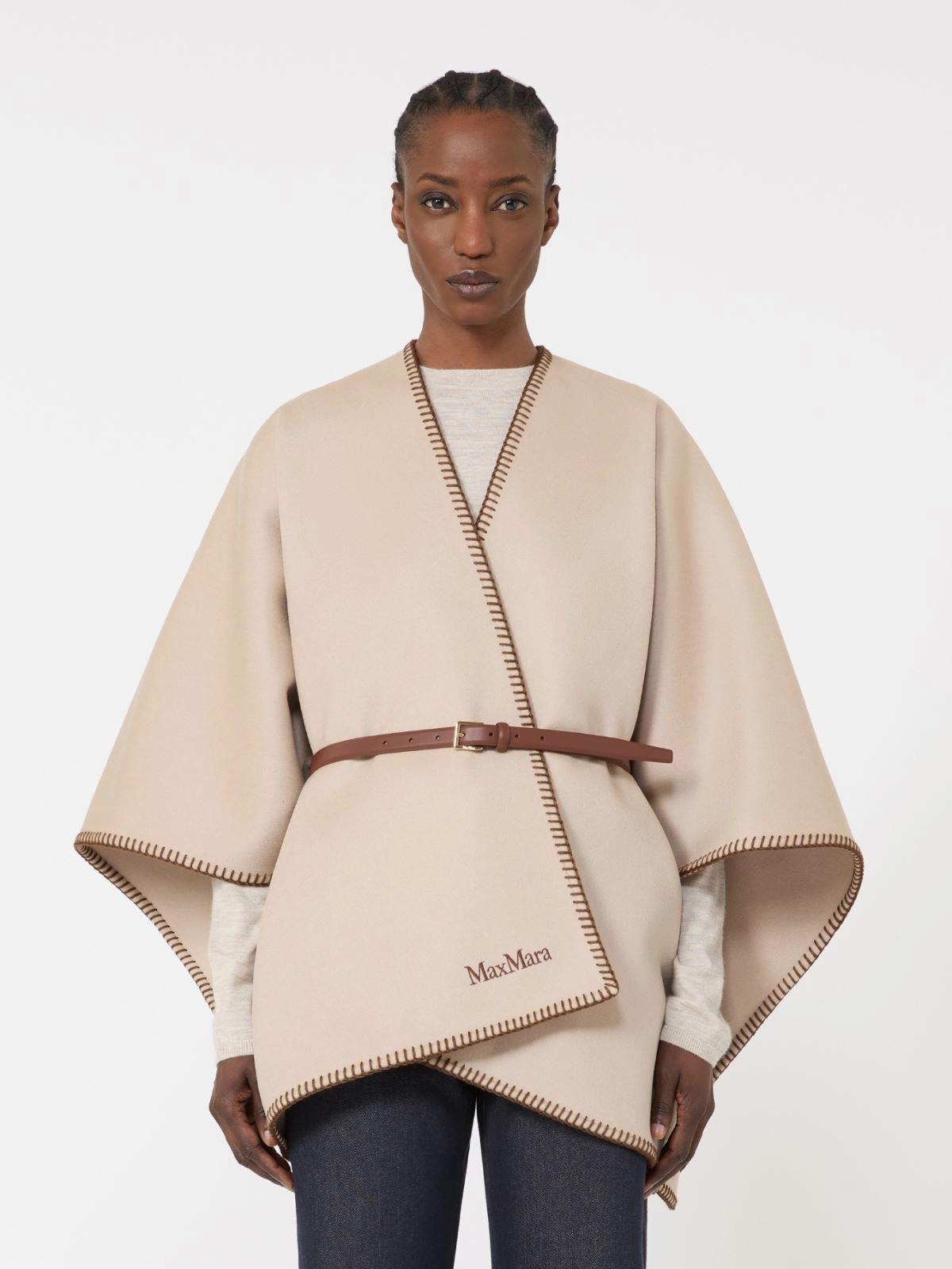 MXACOLOMBA<BR/>Mantella in lana e cachemire con cintura MXACOLOMBA 001 MAX MARA 