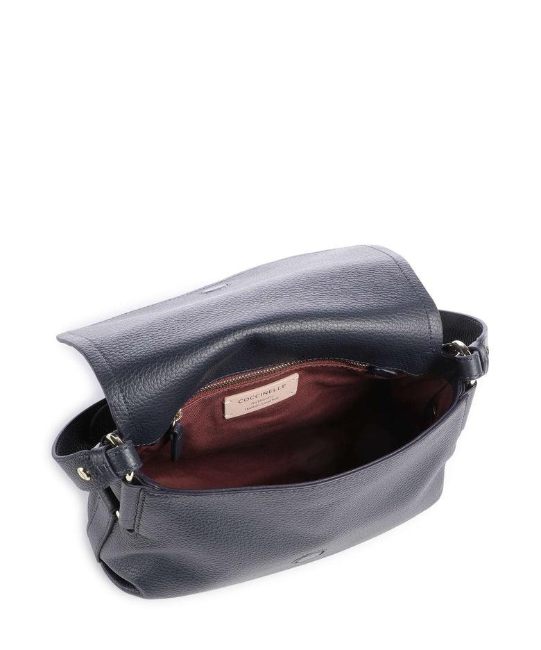 Rebekka Borsa a tracolla pelle granulata midnight blue E1T95150201 B29 COCCINELLE 
