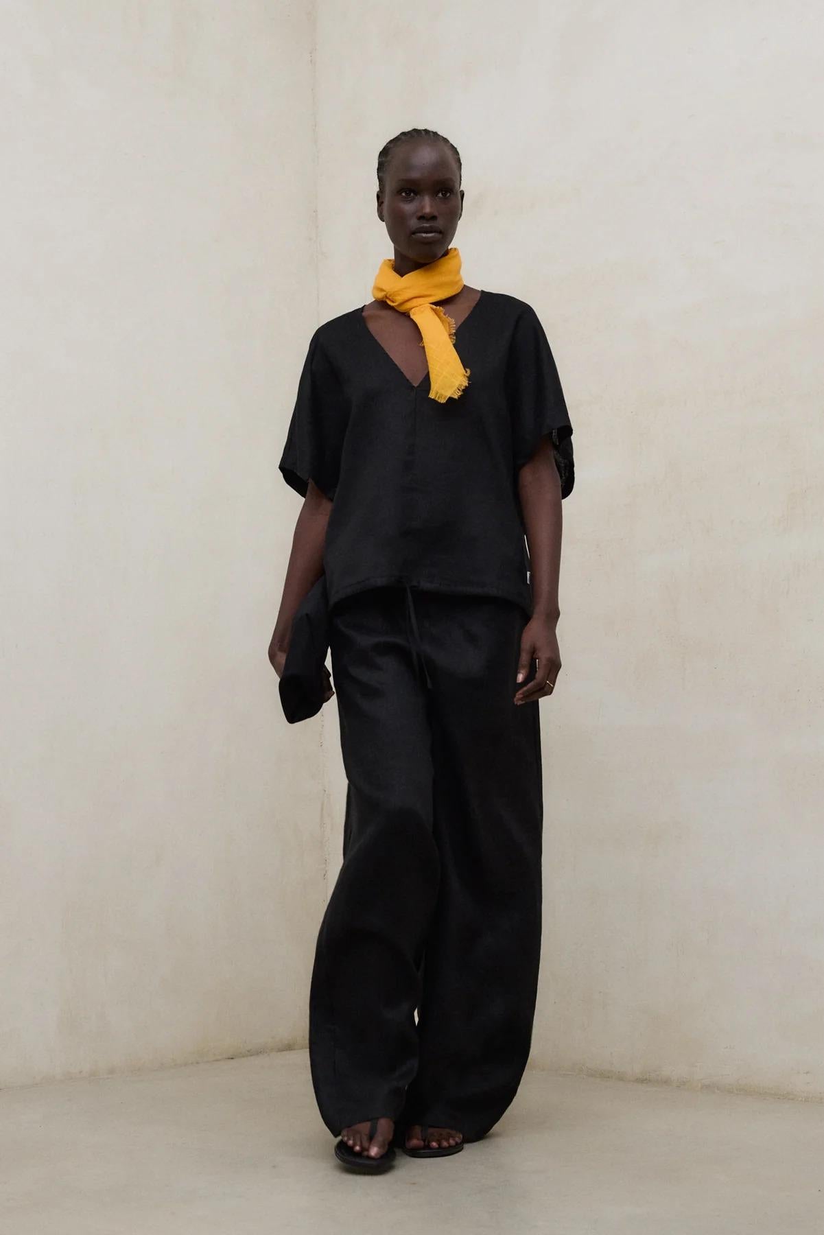 Camicia Dora Nera<BR/><BR/> DORA 319 ECOALF 