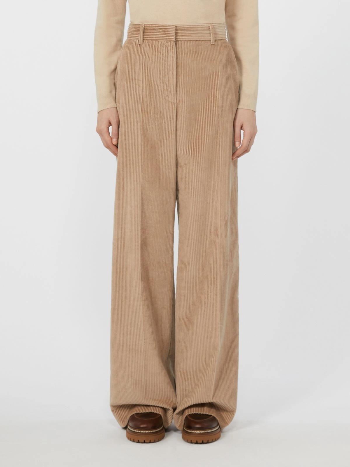 Pantalone ampio in velluto a coste TANIA 014 WEEKEND 