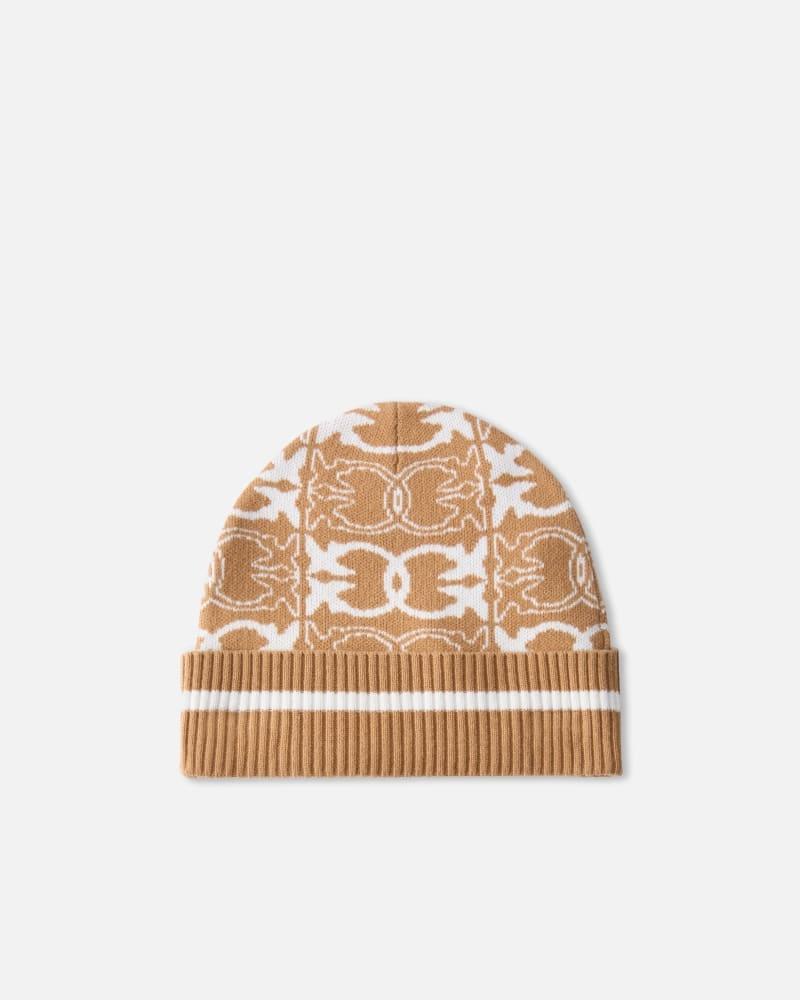 bulgaria Berretto con logo jacquard 105991A2YO MZ2 PINKO 