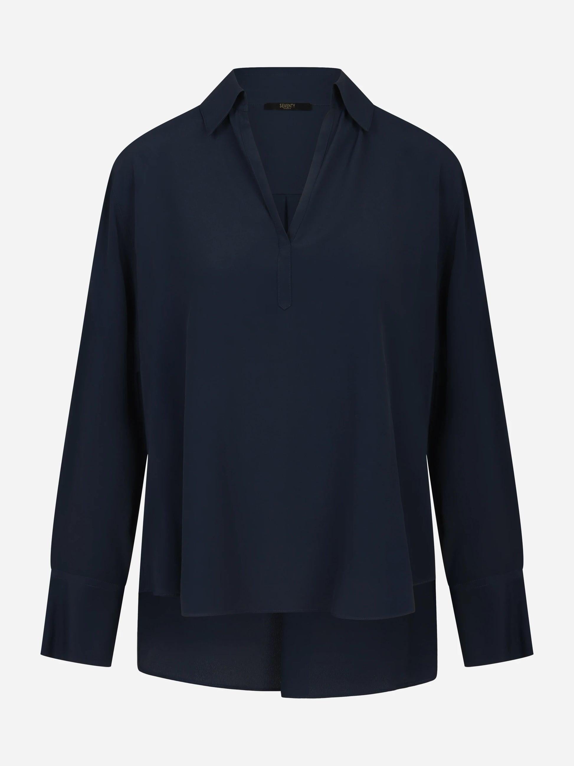 Camicia in Crepe Misto Seta CA1508460090 754 SEVENTY 