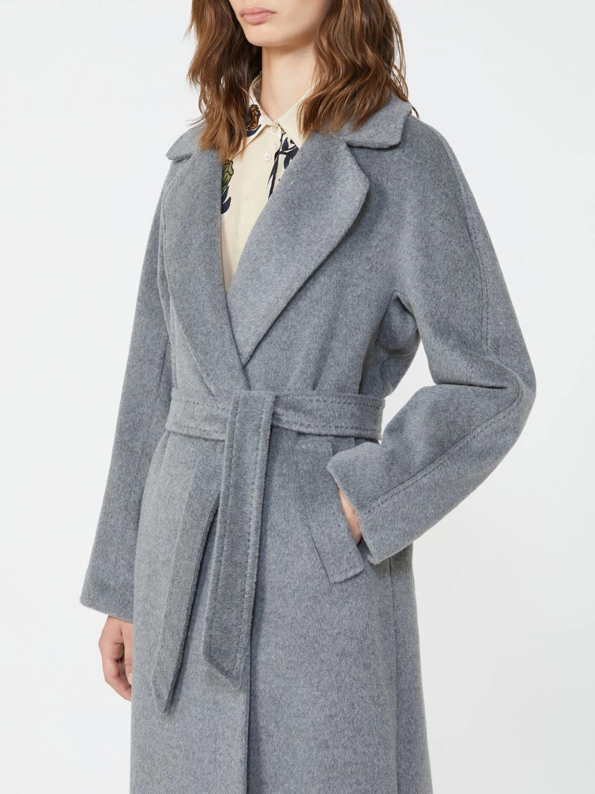 Cappotto lungo in lana e alpaca TEMPERA 005 WEEKEND 