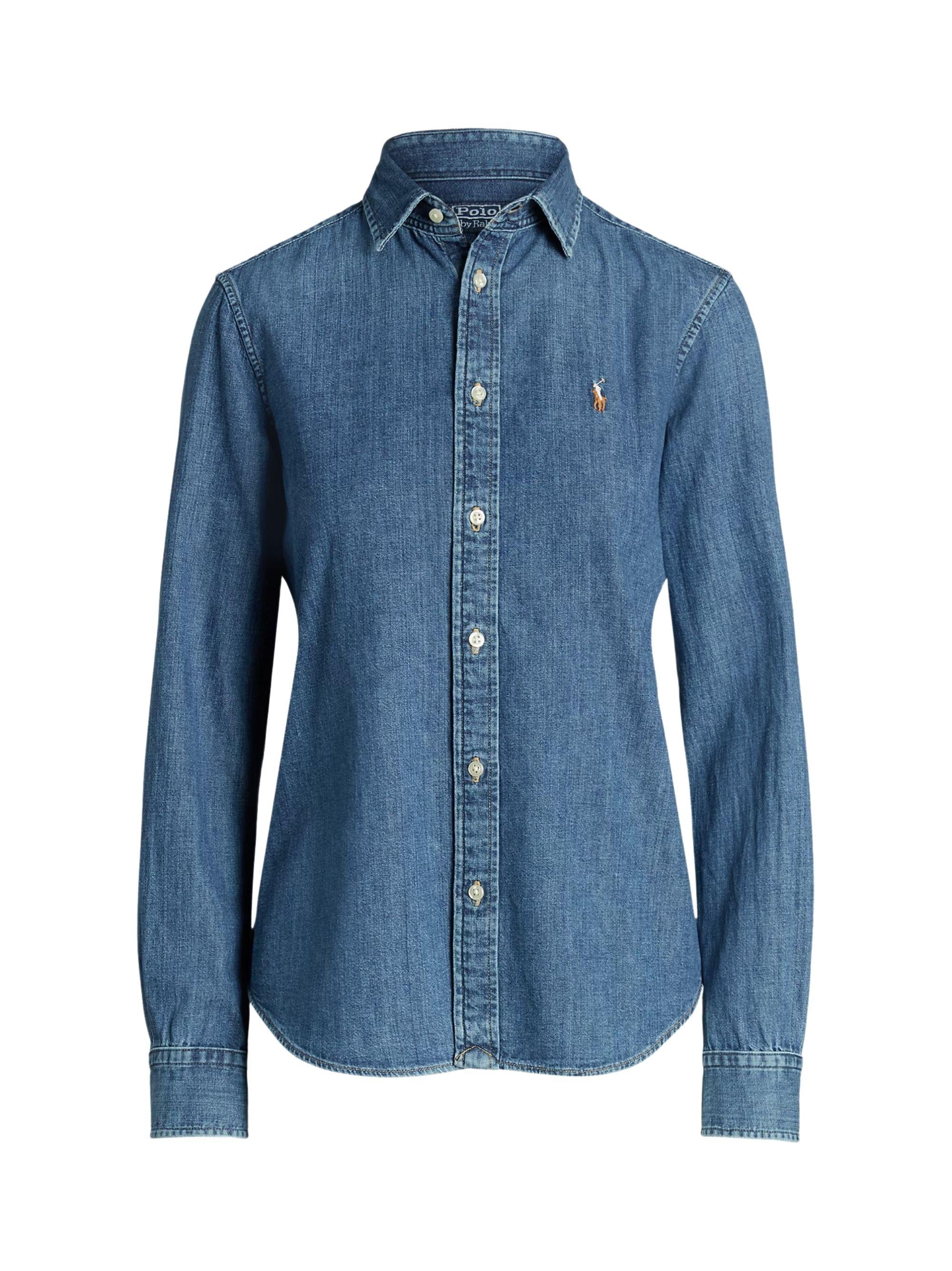 Camicia in denim di puro cotone 211969458 001 RALPH LAUREN 