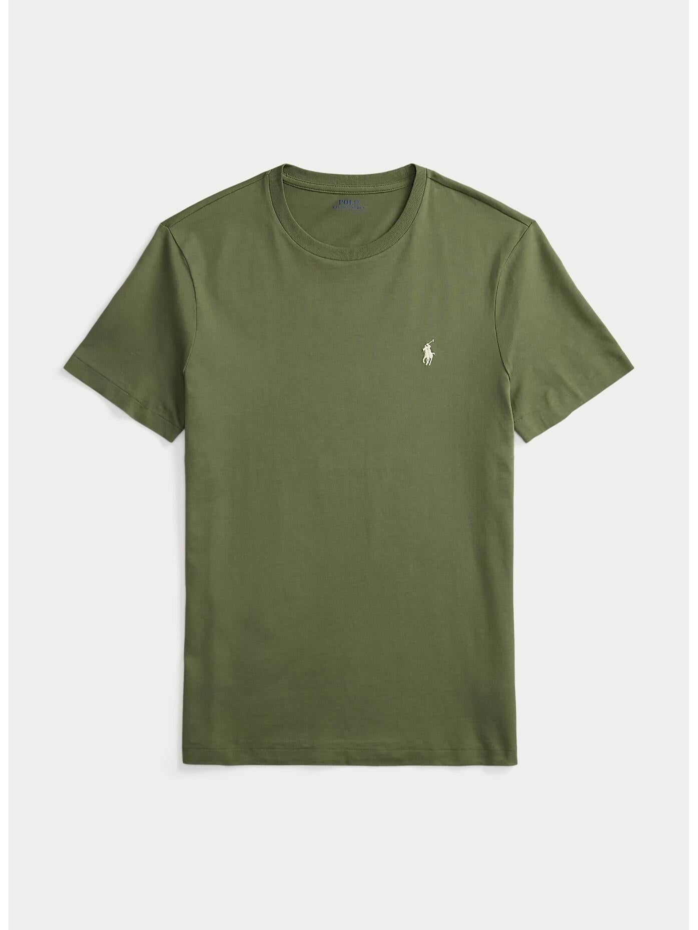 T-shirt uomo in cotone manica corta 710671438 522 RALPH LAUREN 