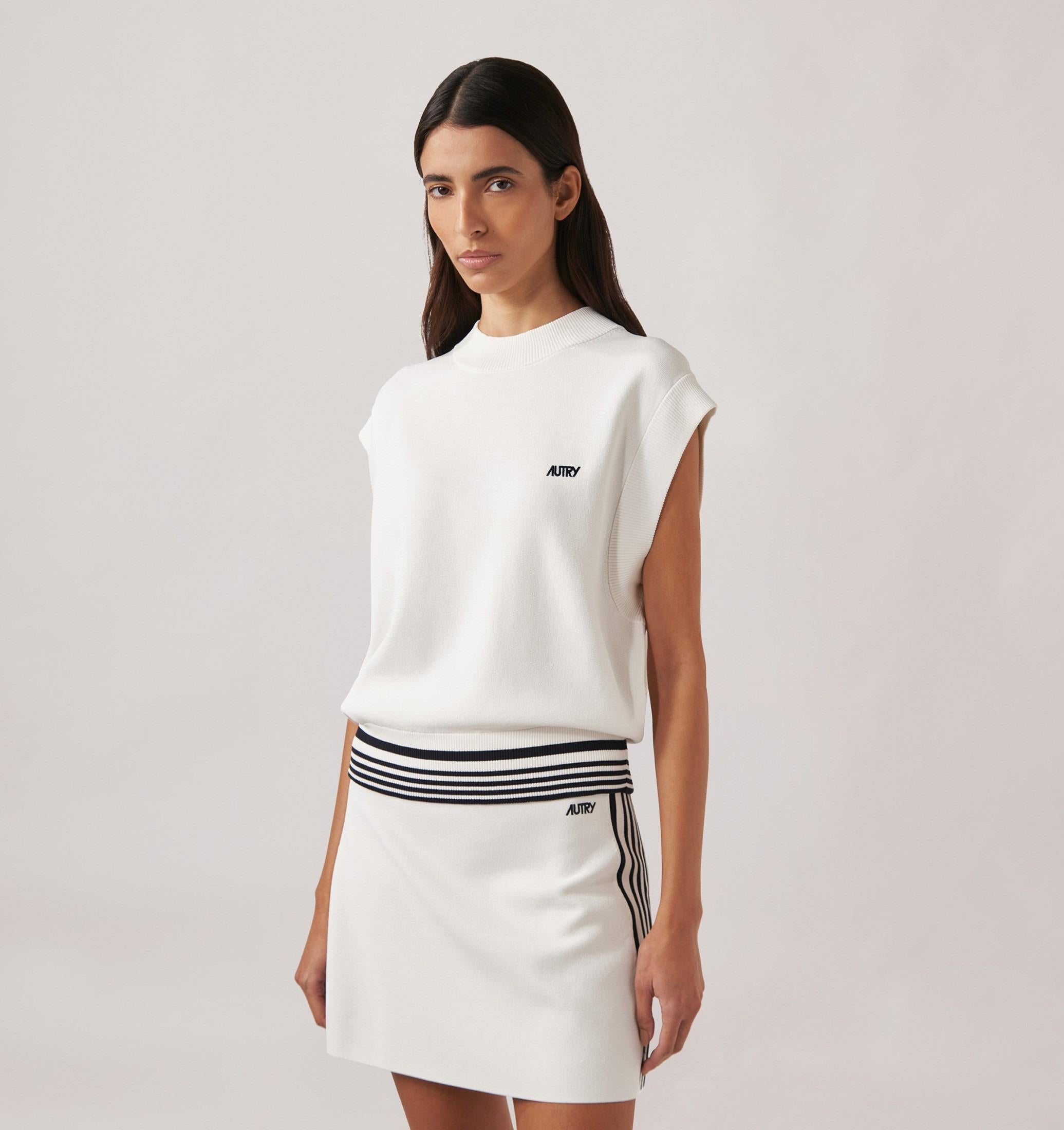 TOP IN MAGLIA DI VISCOSA DONNA<BR/> VEPW 030W AUTRY ACTION SHOES 