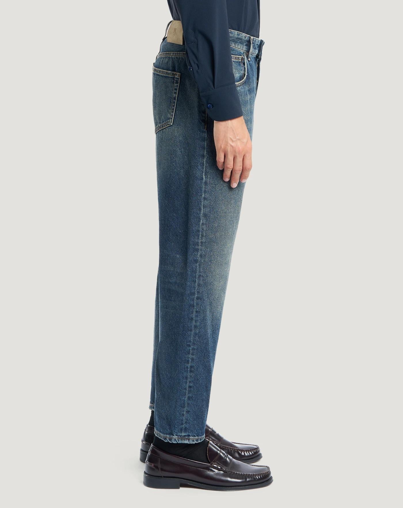 Jeans Reggae in denim C5TP05B0AW0210 MN32 PT TORINO 