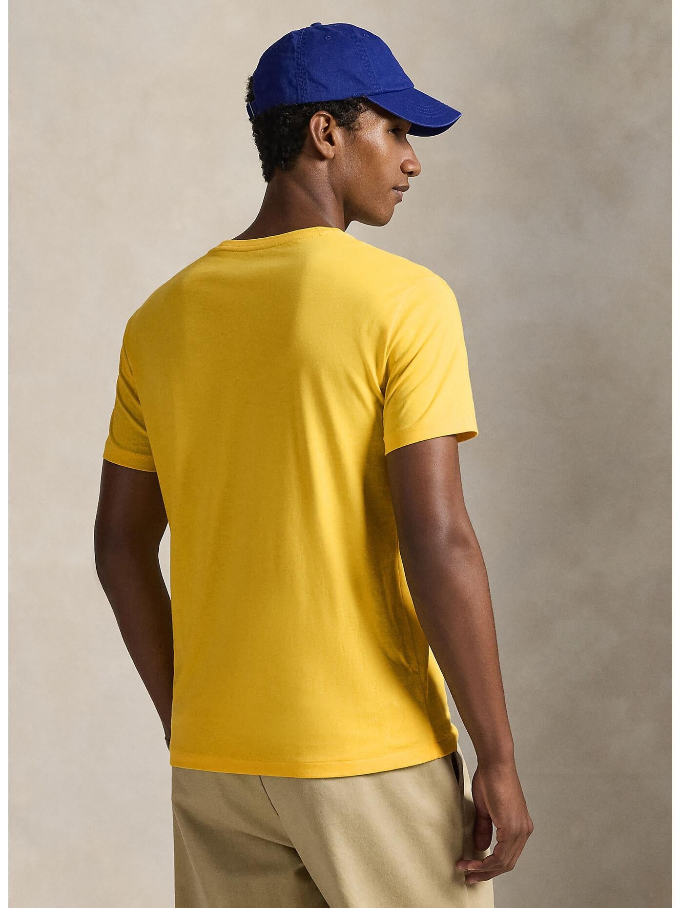 T-shirt uomo in cotone manica corta 710671438 512 RALPH LAUREN 