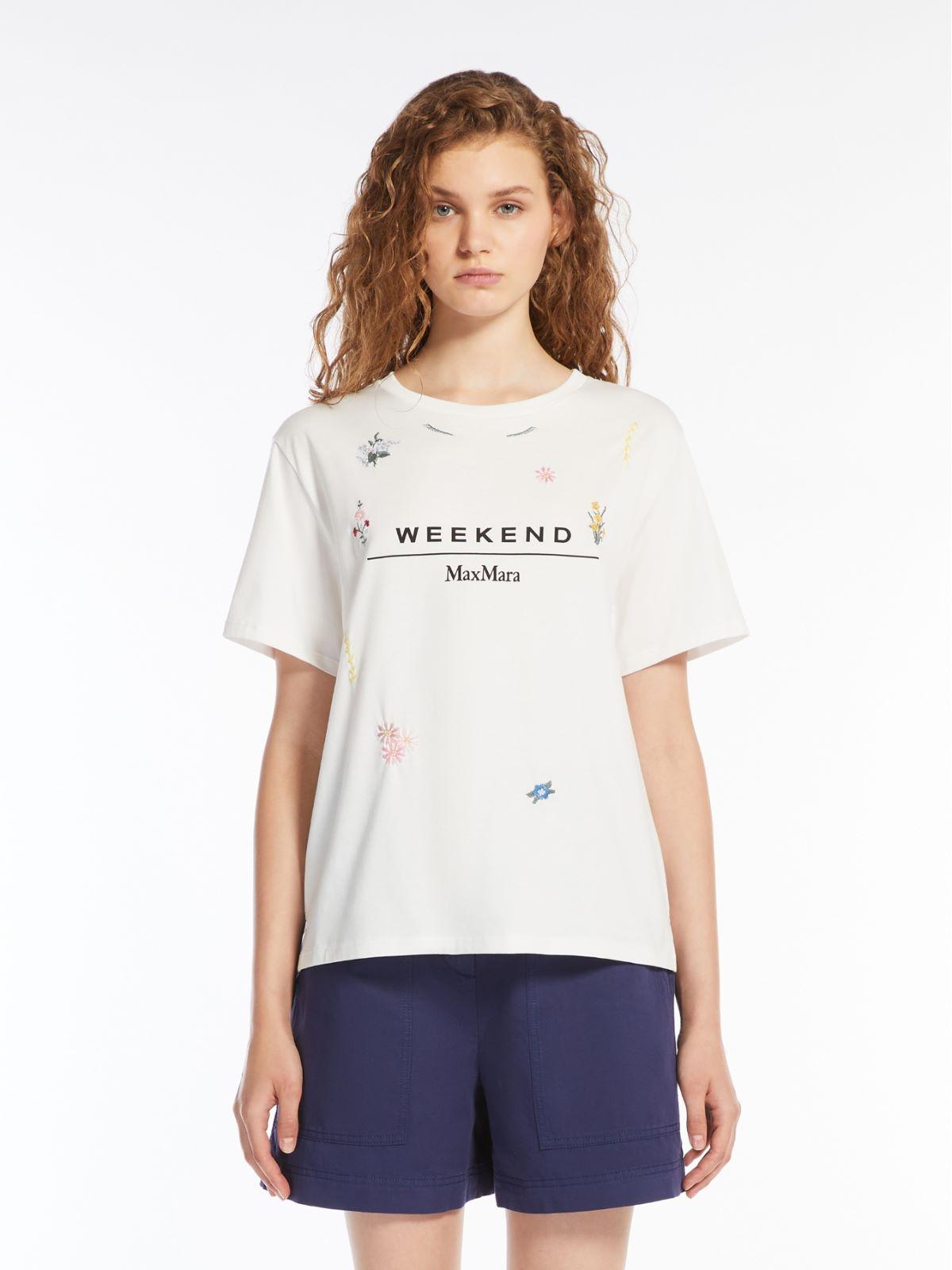 T-shirt in cotone OLGA 009 WEEKEND 