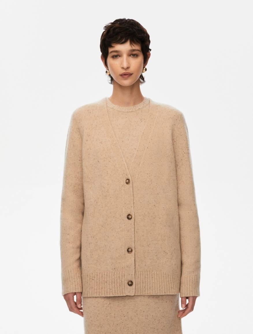 Cardigan misto lana SARONNO 004 IBLUES 