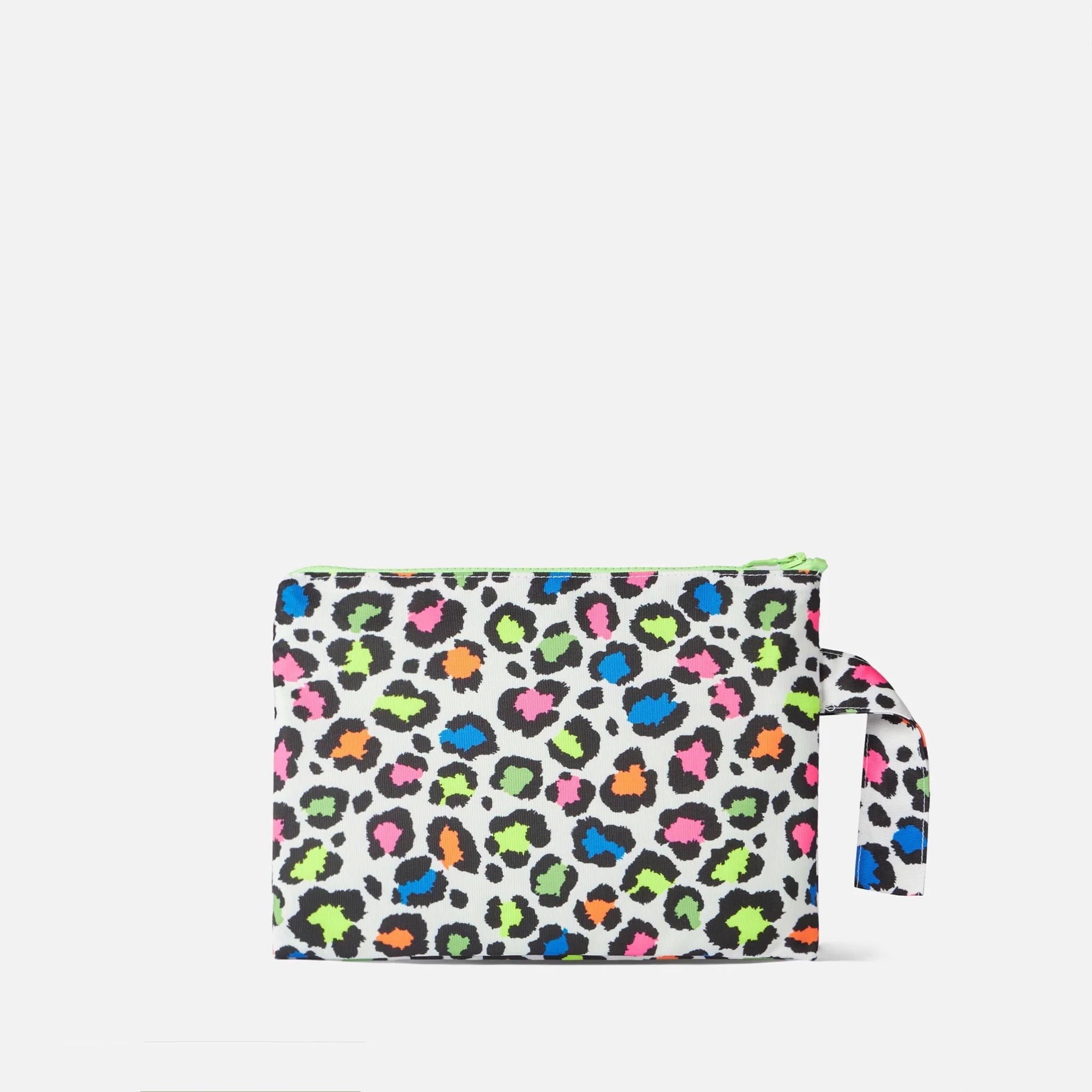 Pochette Pareasy in nylon con stampa animaliè PARE0001 00435D MC2 SAINT BARTH 