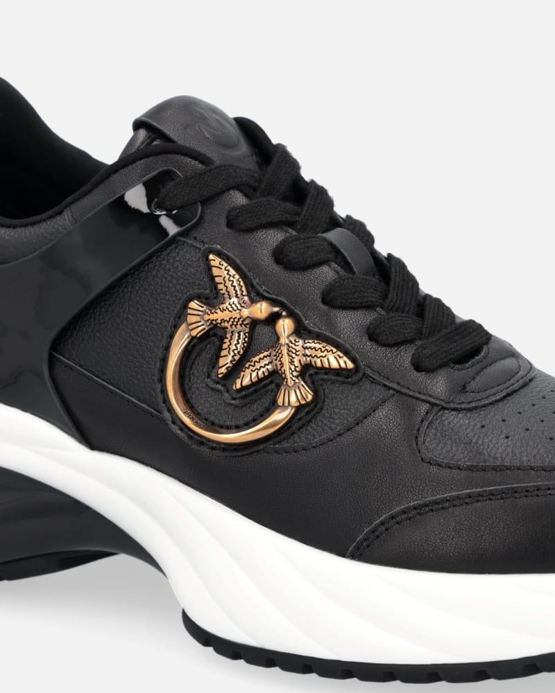 Sneakers Ariel effetto pelle con dettagli specchio<BR/><BR/> SS0027P025 Z99 PINKO 