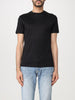 T-shirt basic con logo in tono
