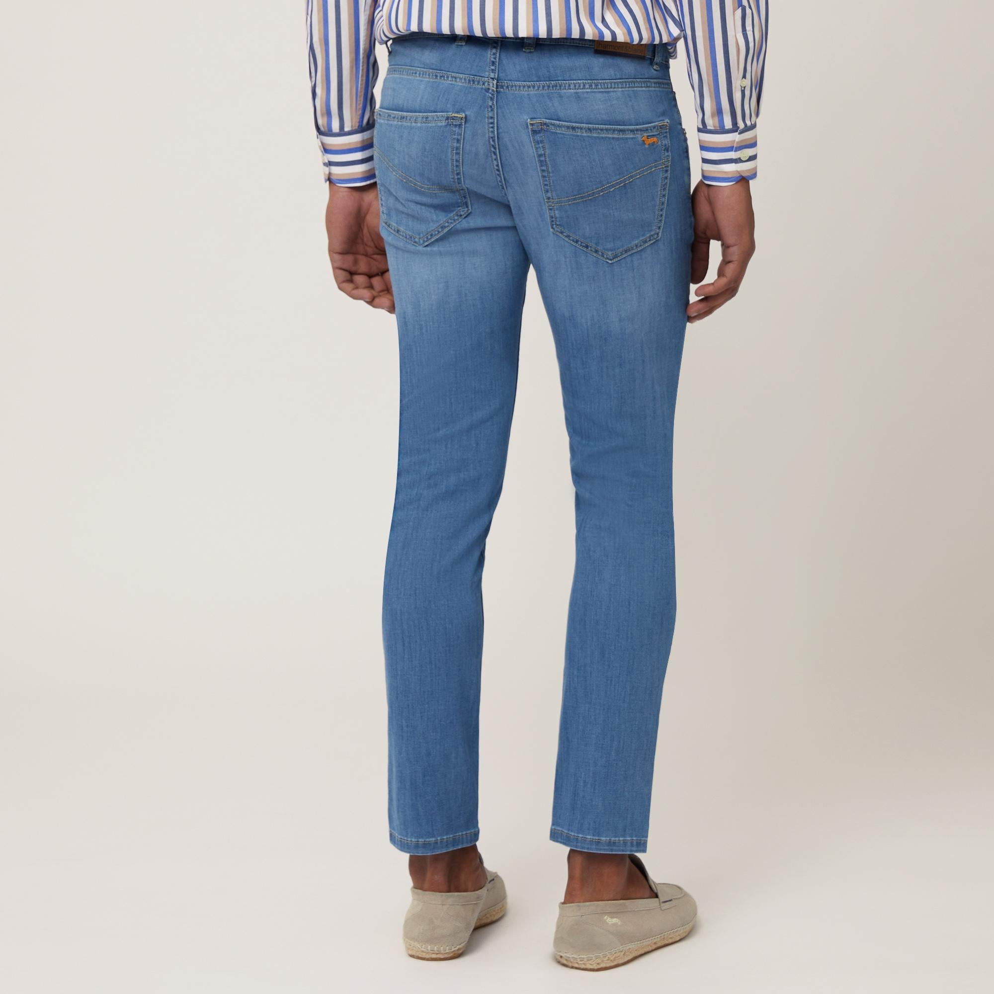 Jeans Cinque Tasche Stretch<BR/> WNN010059465C03 804 HARMONT & BLAINE 