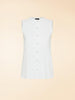 Oxford Sleeveless Wom Shirt
