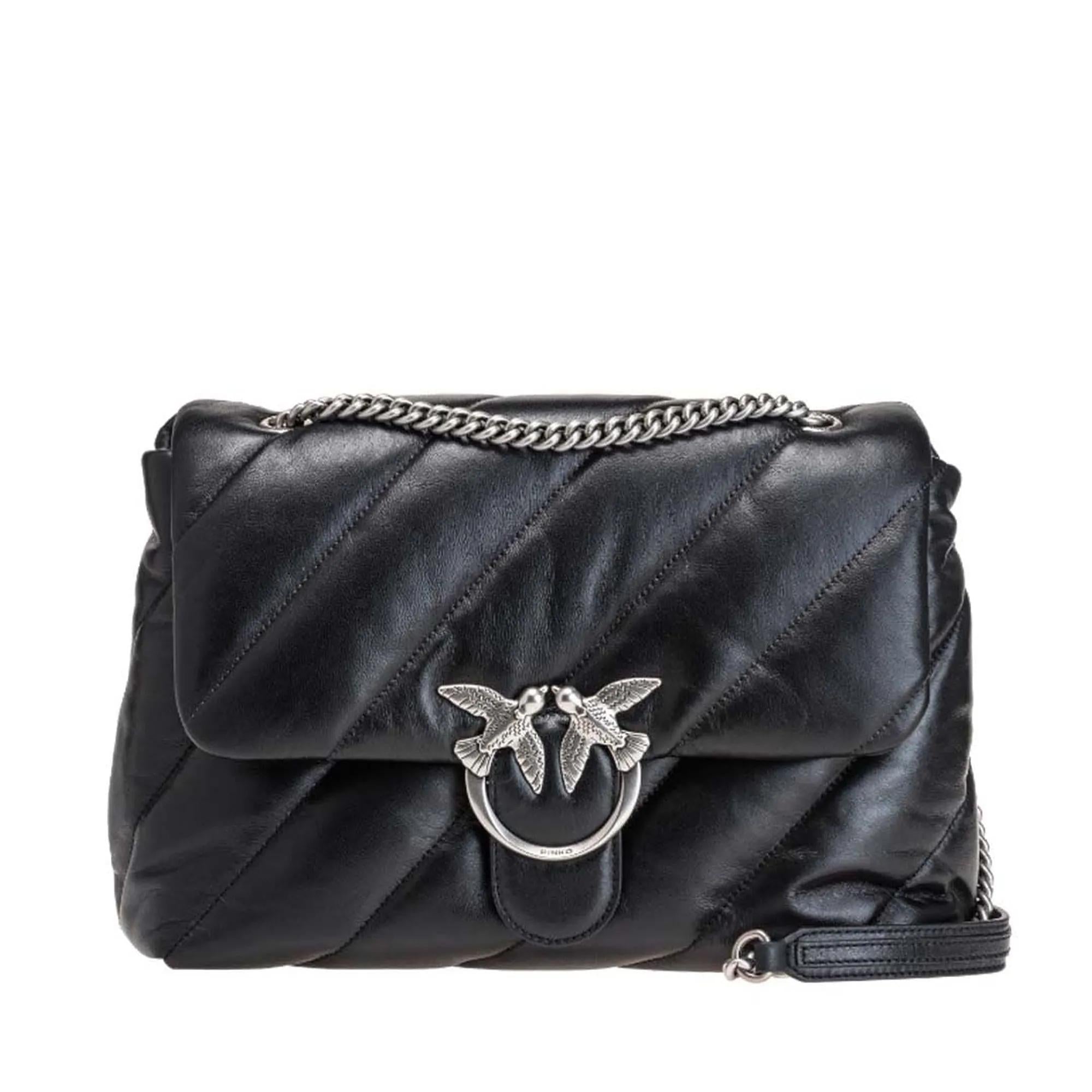 Big Love Bag Puff Maxi Quilt 100037A0F2 Z99O PINKO 