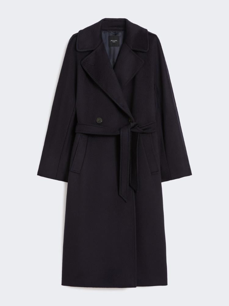 Cappotto midi doppiopetto in lana RESINA 010 WEEKEND 