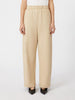 Pantalone in felpa di seta e cotone