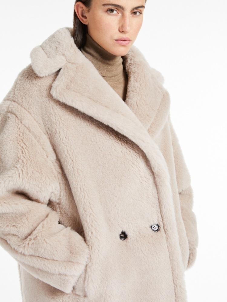 Teddy Bear Icon Coat corto in alpaca e lana OLGA 002 MAX MARA 