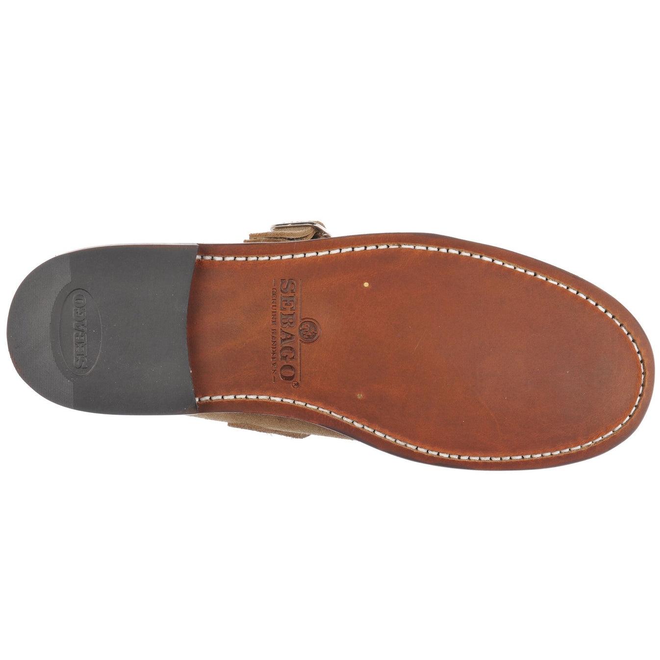 ANGELINA FLESHOUT WOMAN<BR/>Mocassini da lavoro da donna beige gialli con chiusura a fibbia 71131IW AGB SEBAGO 