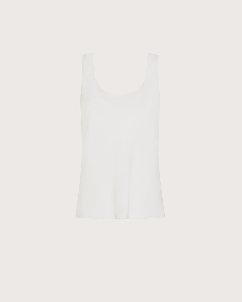 Top canotta in cady crêpe viscosa<BR/> TO0200460206 002 SEVENTY 