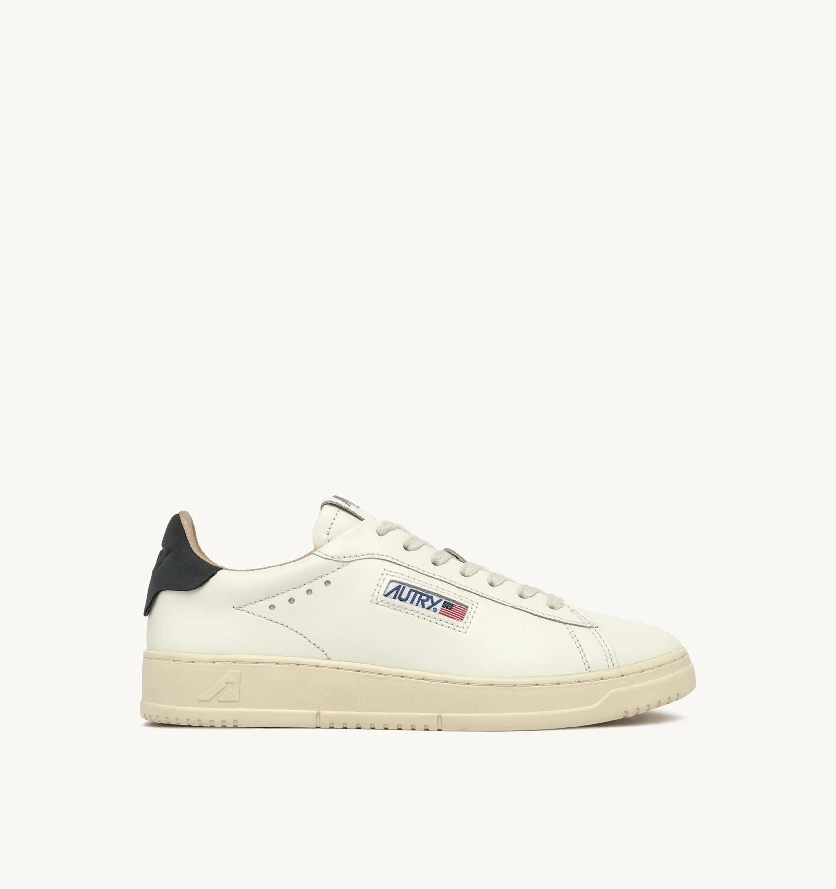 SNEAKERS DALLAS LOW IN PELLE BIANCA E SPACE ADLM MR04 AUTRY ACTION SHOES 