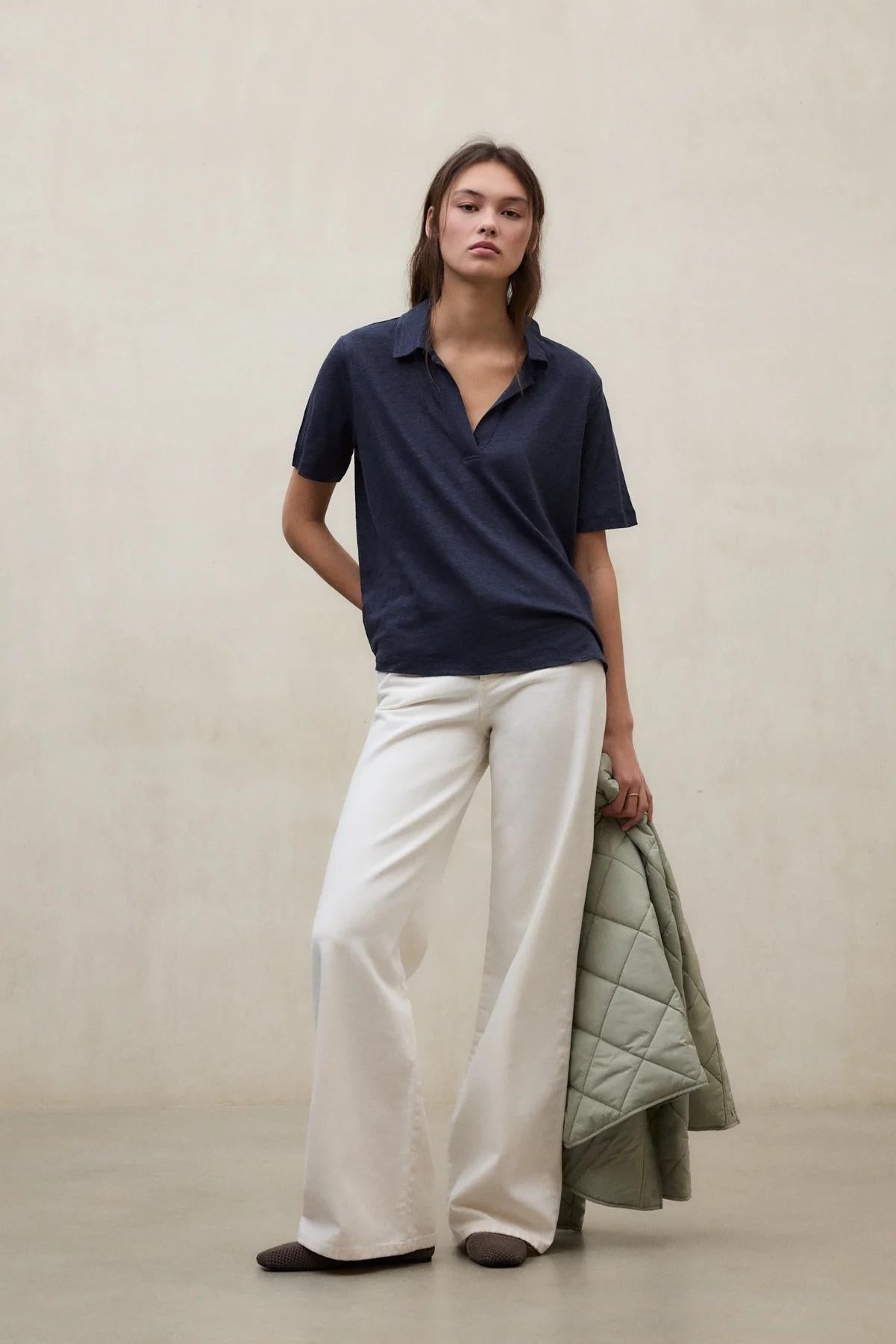 Maglietta Troms Blu<BR/><BR/> TROMS 148 ECOALF 