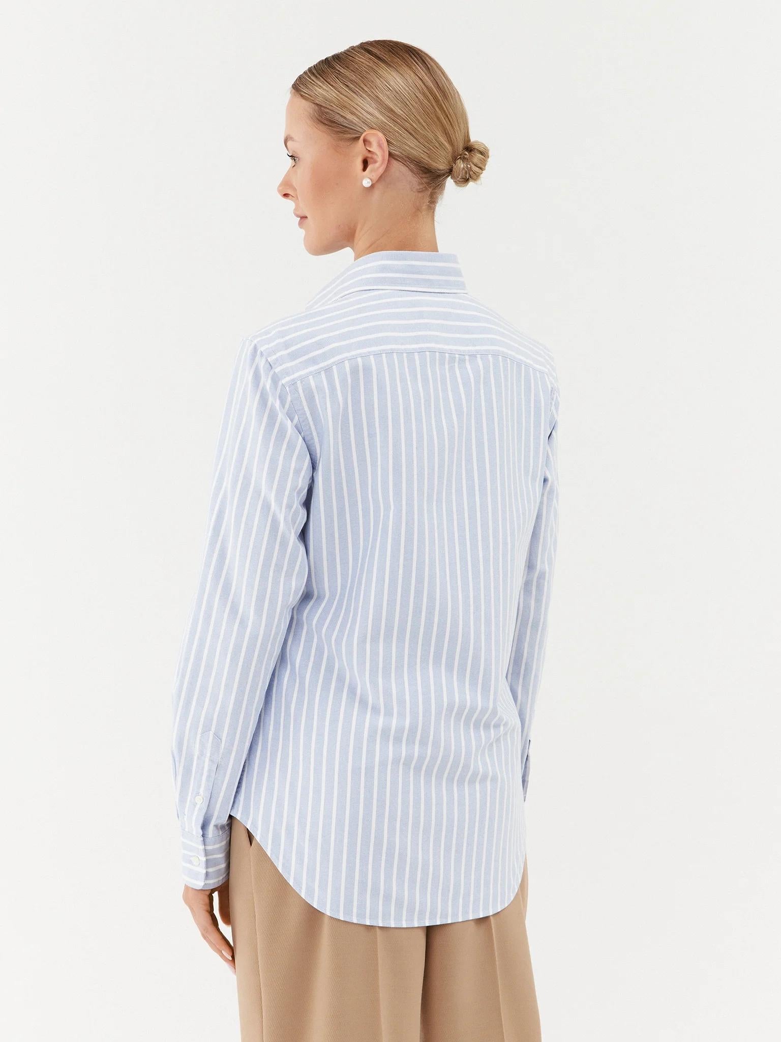 Camicia donna Oxford in cotone 211891377 004 RALPH LAUREN 