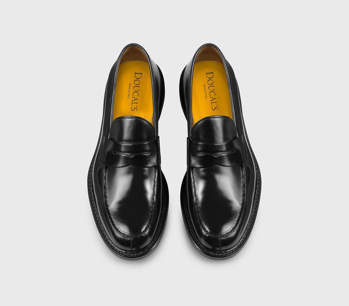 DOUCAL'S Mocassino in pelle nero DU2405PHOEUY007NN00 NERO DOUCAL'S 