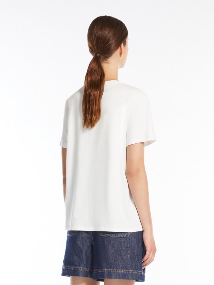T-shirt in cotone con stampa TEIERA 005 WEEKEND 