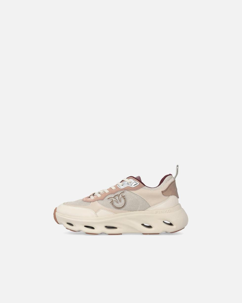 Sneakers con logo Love Birds<BR/> SS0167P132 DE9 PINKO 