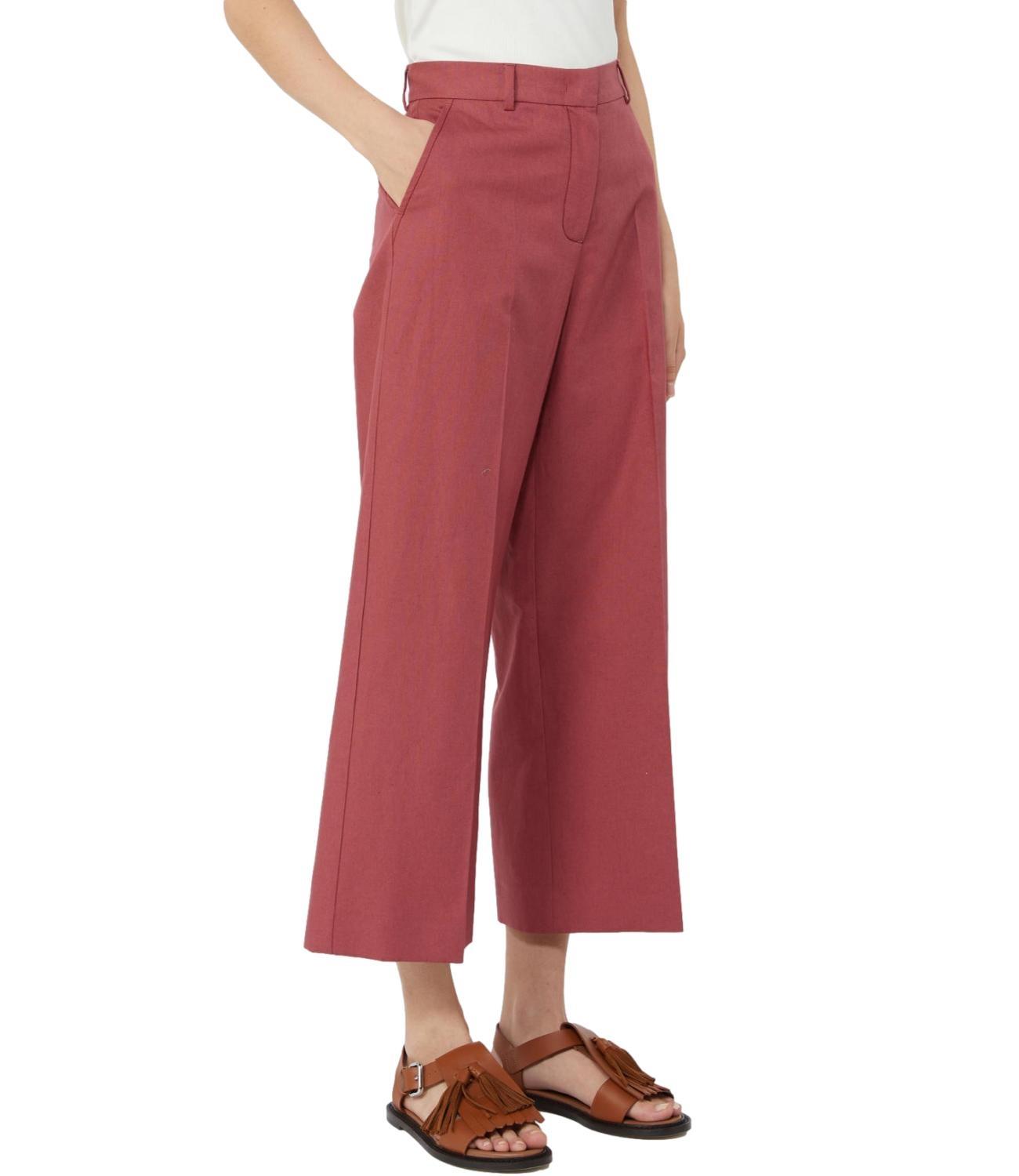 Pantalone in canvas di cotone e lino WKDZIRCONE 021 WEEKEND 